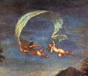 Francesco Albani Adonis Led by Cupids to Venus, detail oil painting artist